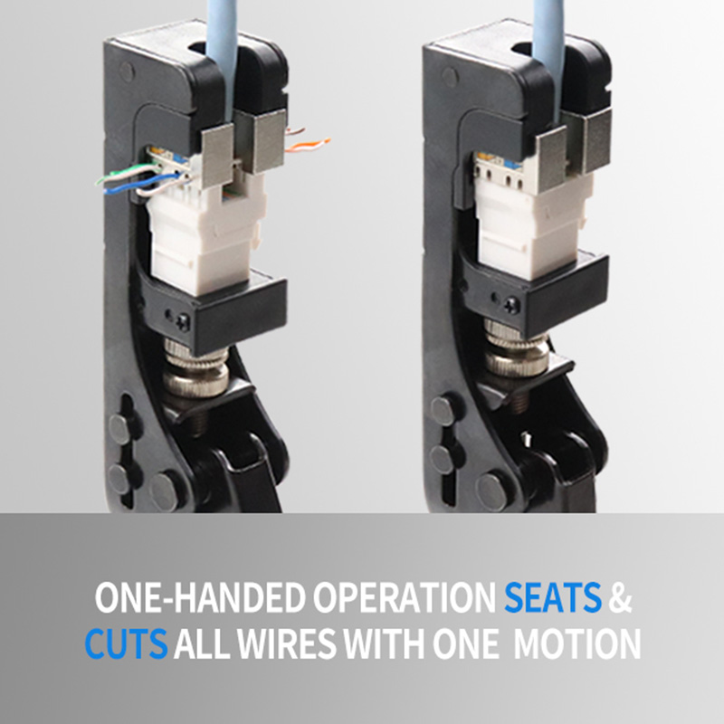 RJ45 Keystone Jack Punch descendit celeritate terminum tool pro CLXXX gradu PX-T-DS