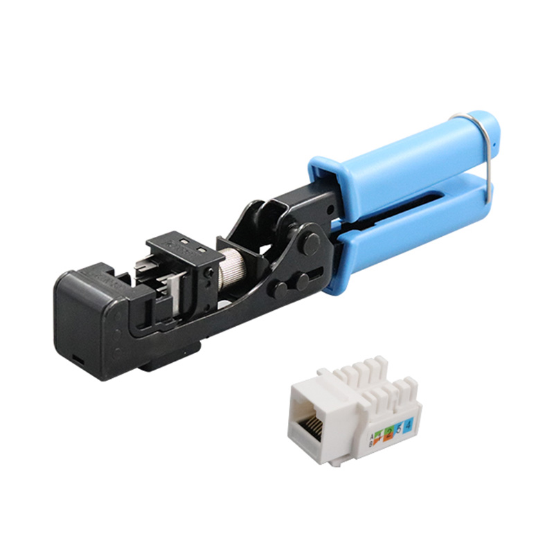 RJ45 Keystone Jack Punch descendit celeritate finem instrumentum pro XC gradus PX-T-FN