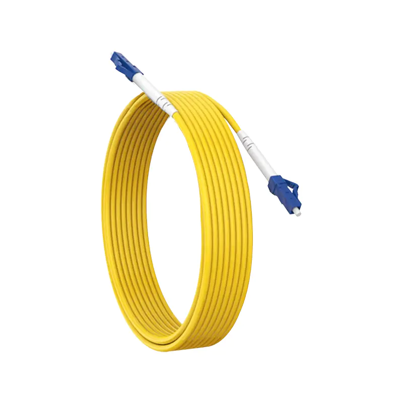 Quid est internum structuram de uno mode LC UPC ad LC UPC SimpleX Draconis 2.0mm?